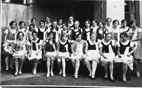 Gruppenfoto der 1913-geborenen in Krischwitz